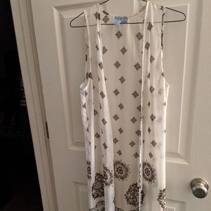 Pink melo/ Boho style shaw